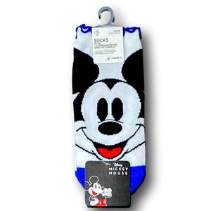 NWT Disney Mickey Mouse Ankle Socks - Black, White, Red, Blue